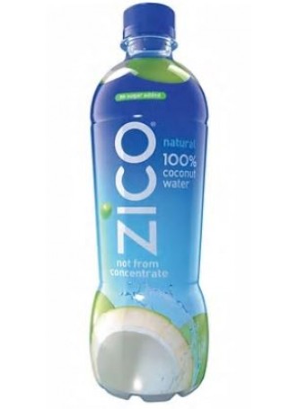 Zico Natural Coconut Water, 16.9oz, pack of 12